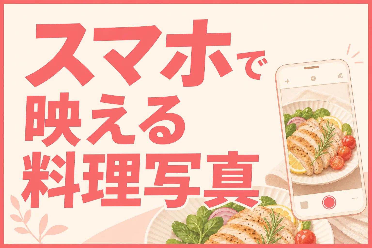 飲食店がSNSで集客するための写真の撮り方｜スマホ1台でできる7つのコツ